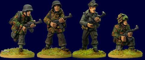 Late War German Infantry with MP44s 