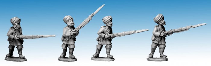 Sikh Infantry Advancing II. 2nd Afghan War