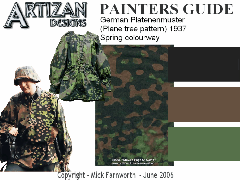 Artizan Designs Wwii Painting Camo Guide - ww2 camo roblox