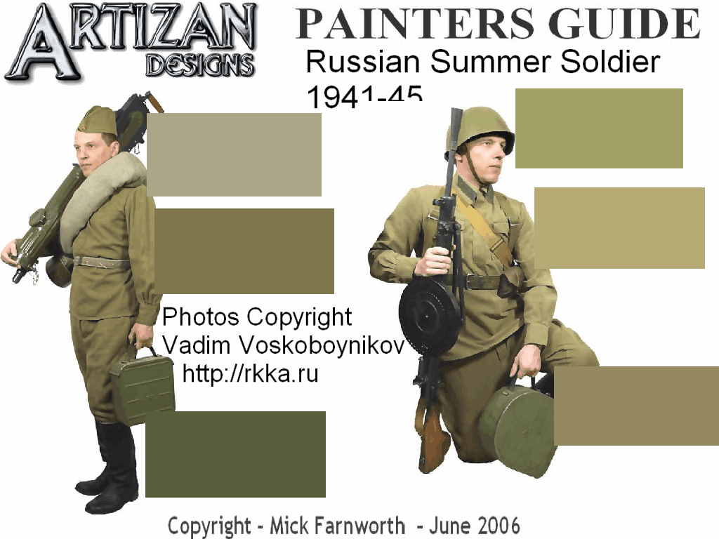 Artizan Designs Wwii Painting Camo Guide - us ww2 gear roblox