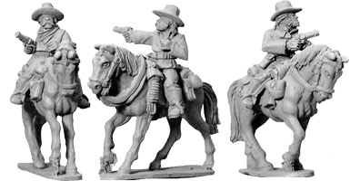 7th Cavalry w/ Pistols (Mounted)