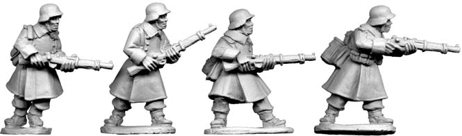 German Riflemen in Greatcoats II 