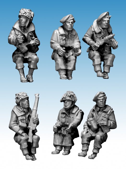 British Airborne Jeep CREW ONLY (6)