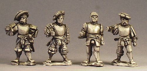 Landsknecht Armoured Pikemen Standing