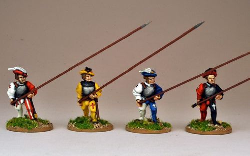 Swiss Pikemen Advancing