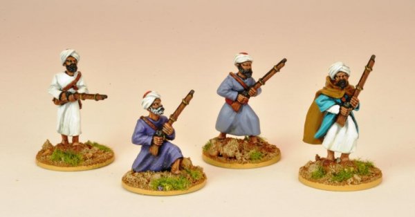 Moroccans Skirmishing