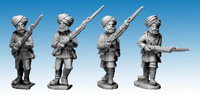 Sikh Infantry Advancing. 2nd Afghan War