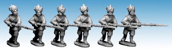 Punjabi Infantry Advancing