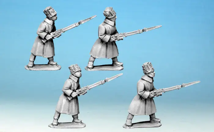 Red Army Infantry in Greatcoats