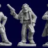 Photo of Trail boss and Cowboys. (AWW003)