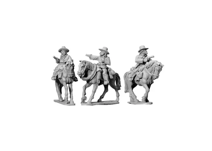 7th Cavalry w/ Pistols (Mounted)