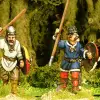 Photo of Carolingian Unarmoured Spearmen Advancing  (CAR002)