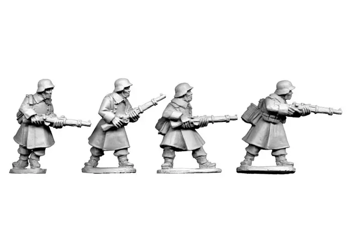 German Riflemen in Greatcoats II 