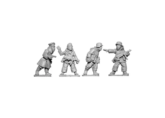 Late War German Officers & N.C.O's (Winter)
