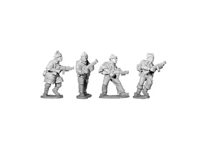 British Commandos with S.M.G.s