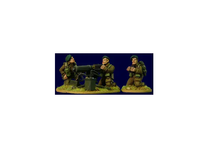 Commando Vickers Team (1 gun & 3 crew)