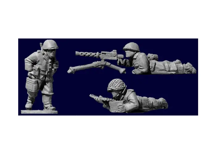 U.S. Infantry 30 Cal. Team (1 & crew)