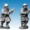Photo of US Infantry in Greatcoats w S.M.G's (SWW354)