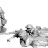 Photo of US Infantry in Greatcoats .30cal Team (SWW356)