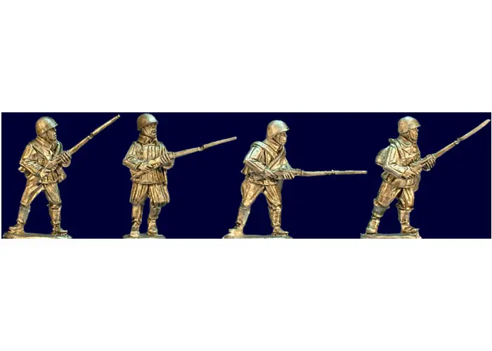 Soviet Infantry with Rifles II. (helmets)