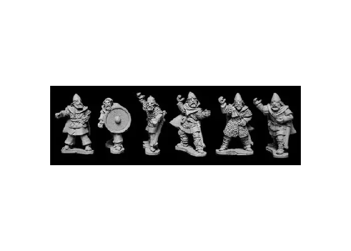 Viking Hirdmen with Spears 