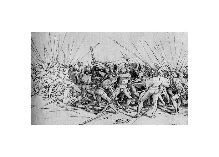 Landsknecht Unarmoured Pikemen Standing