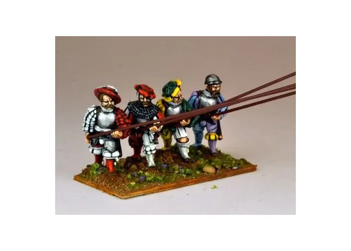 Landsknecht Armoured Pikemen Advancing