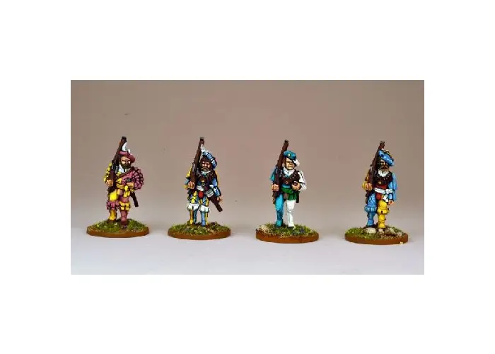 Landsknecht Arquebus Marching