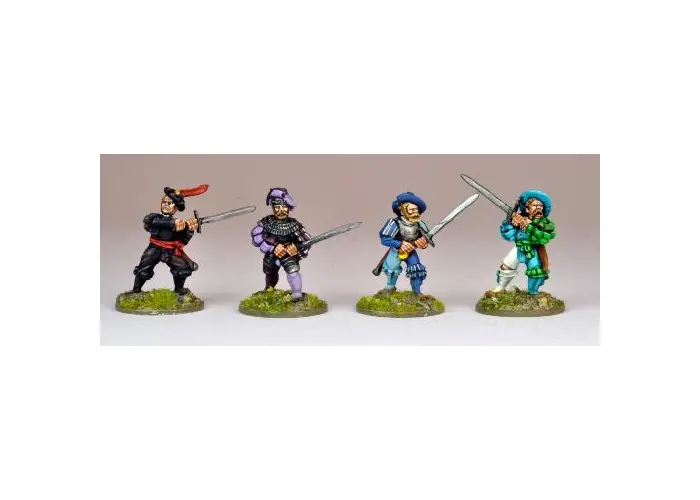 Landsknecht Dopplesoldiers Attacking