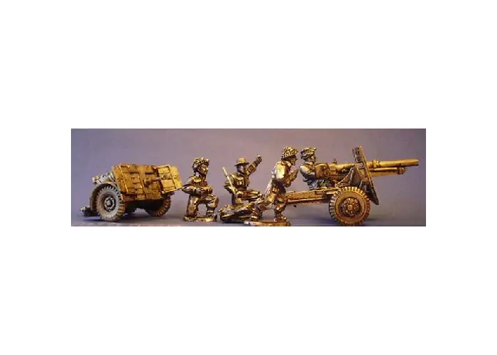 British 25 pdr and crew