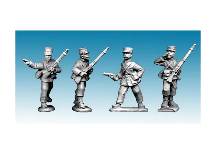 Legion Command in Troupes Colonial Uniform and Kepi.