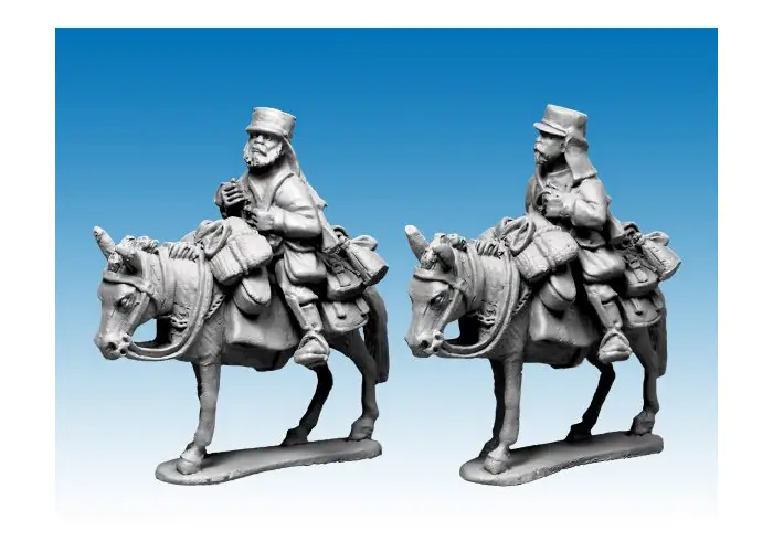Legion Mounted Company in Tunic and Kepi