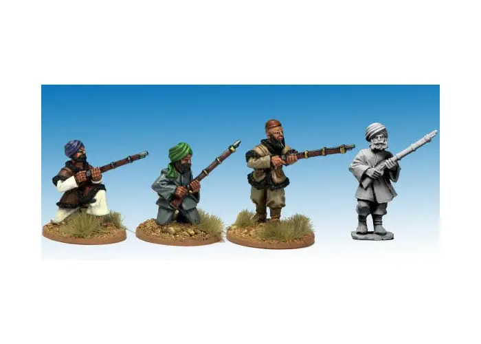 Afghan Irregulars with Muskets.
