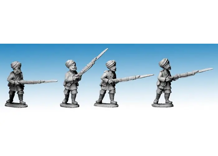 Sikh Infantry Advancing II. 2nd Afghan War
