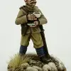 Photo of British Officer with Cup of Tea. (NWF0010a)