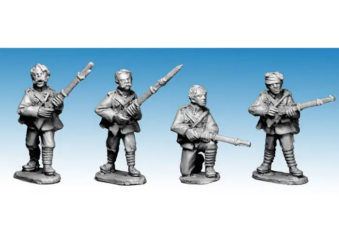 British Infantry bare-headed, 2nd Afghan War