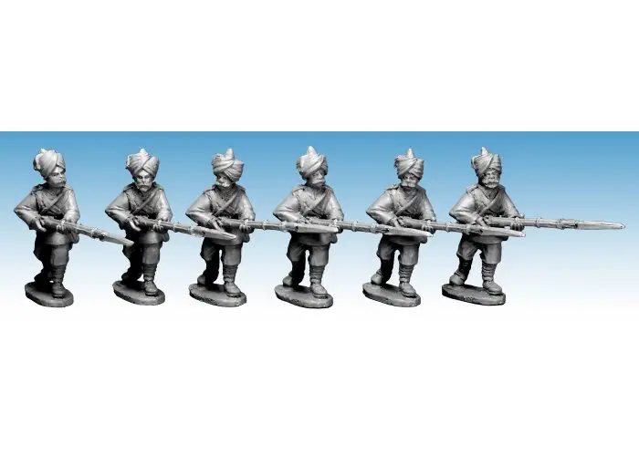 Punjabi Infantry Advancing
