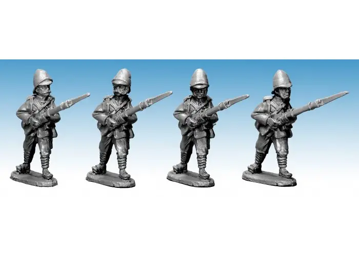 British Infantry Advancing
