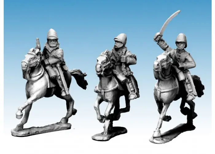 Mounted British Officers