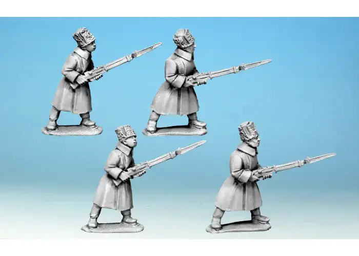 Red Army Infantry in Greatcoats